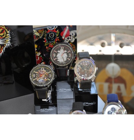 ED HARDY WATCHES LEFT AND MIDLE (WITH STONES) PRI 169 